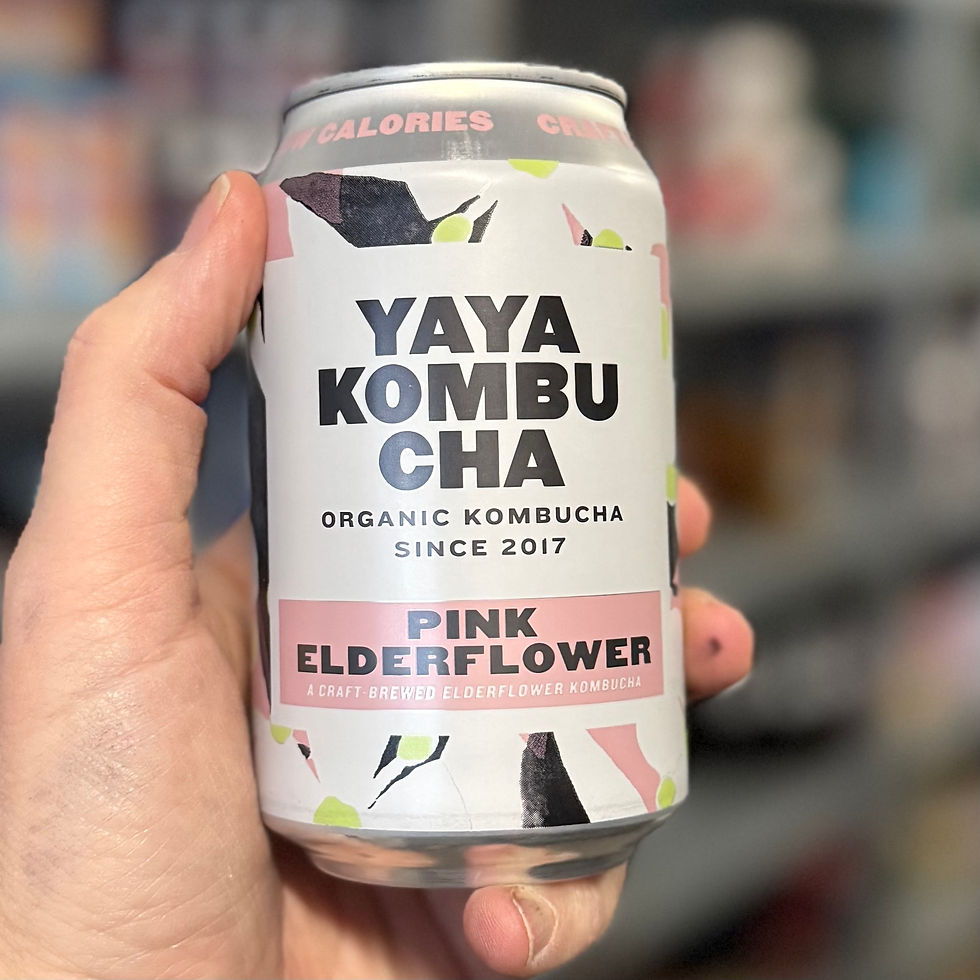 Yaya Kombucha - Pink Elderflower