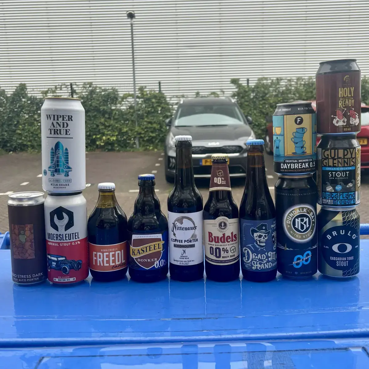 Donker Bierpakket alcoholvrij stout porter bruin bier