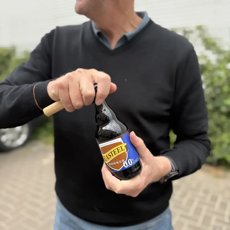 Thumbnail: kasteelbier donker 0.0 alcoholvrij quadrupel