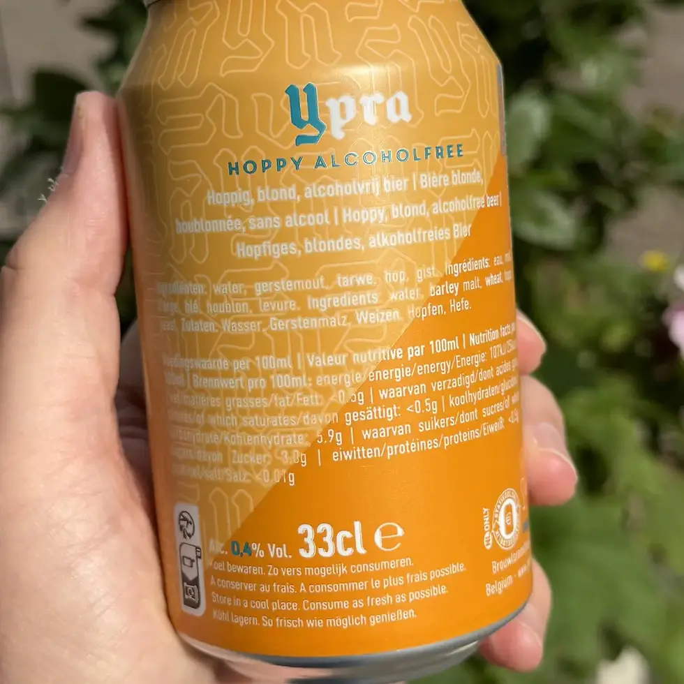 Thumbnail: Omer Ypra 0.4 alcoholvrij bier vander Ghinste hoppy brouwerij vermeulen