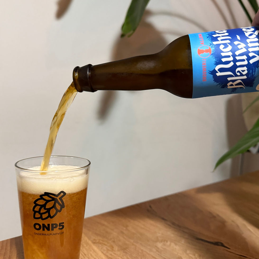 Thumbnail: Brouwerij Allema Nuchtere Blauwvinger alcoholvrij bier IPA