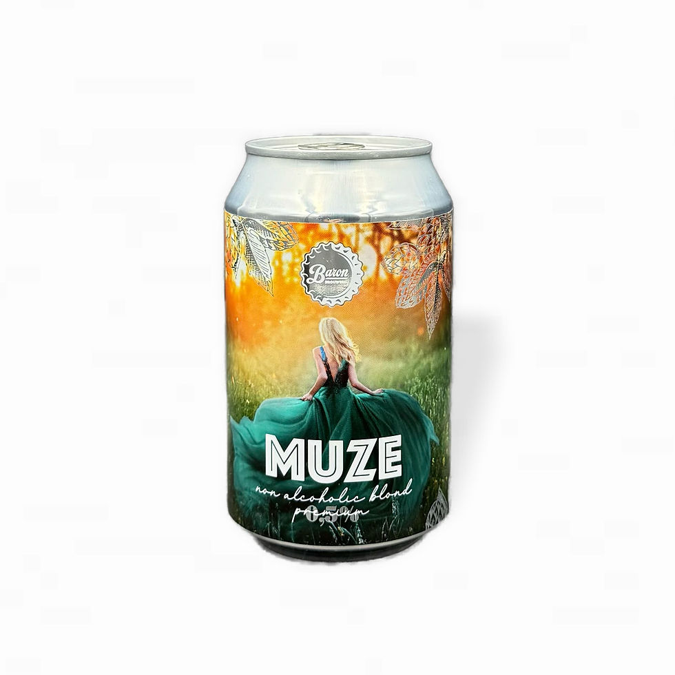 Baron Brouwerij Muze alcoholvrij bier blond