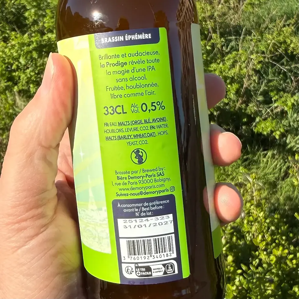 Thumbnail: Prodige Demory Paris alcoholvrij bier ipa