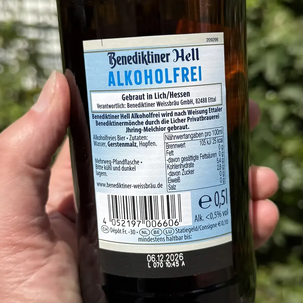Thumbnail: Benediktener Hell Alkoholfrei pils blond alcoholvrij