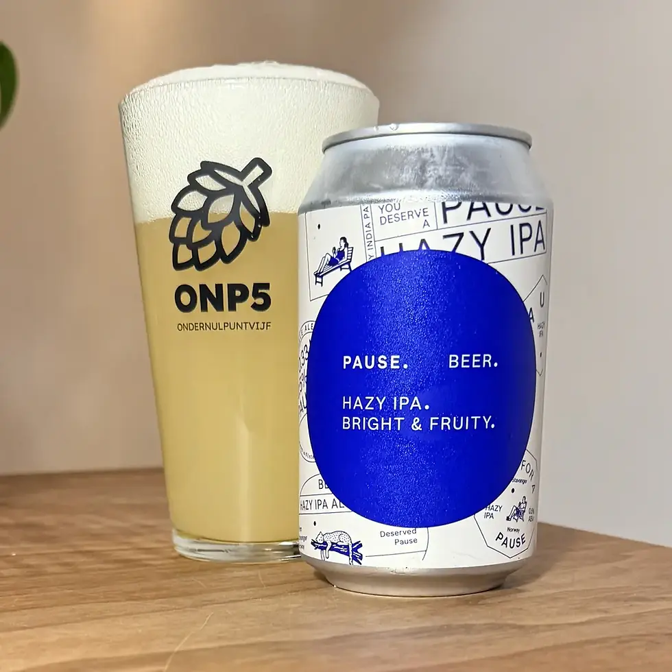 Pause Hazy IPA alcoholvrij bier