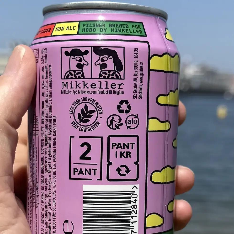 Thumbnail: Mikkeller Hobo hotel Lobby Lager alcoholvrij bier