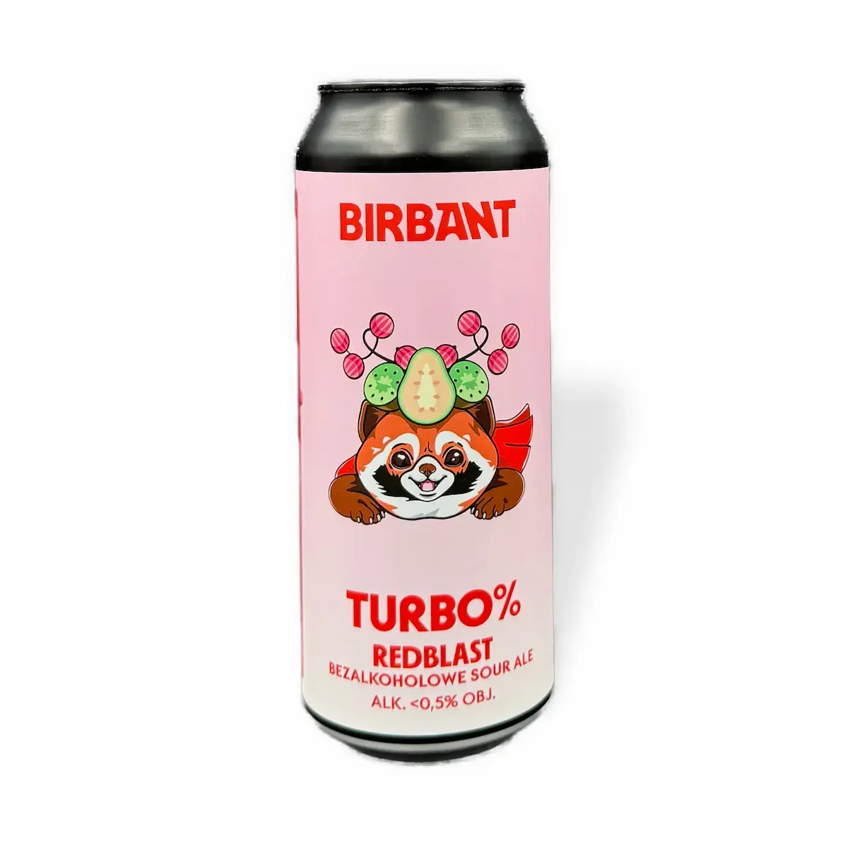 Birbant Turbo% Redblast alcoholvrij bier sour