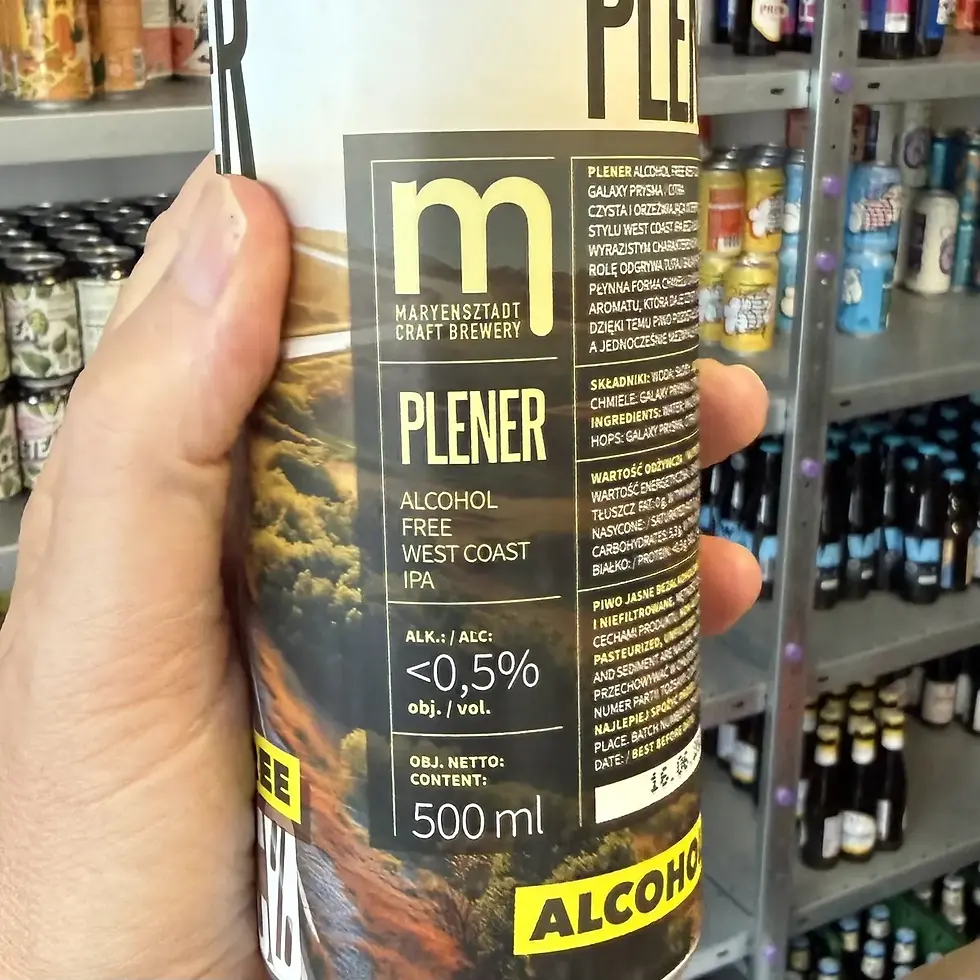 Thumbnail: Maryensztadt - Plener West Coast IPA alcoholvrij bier