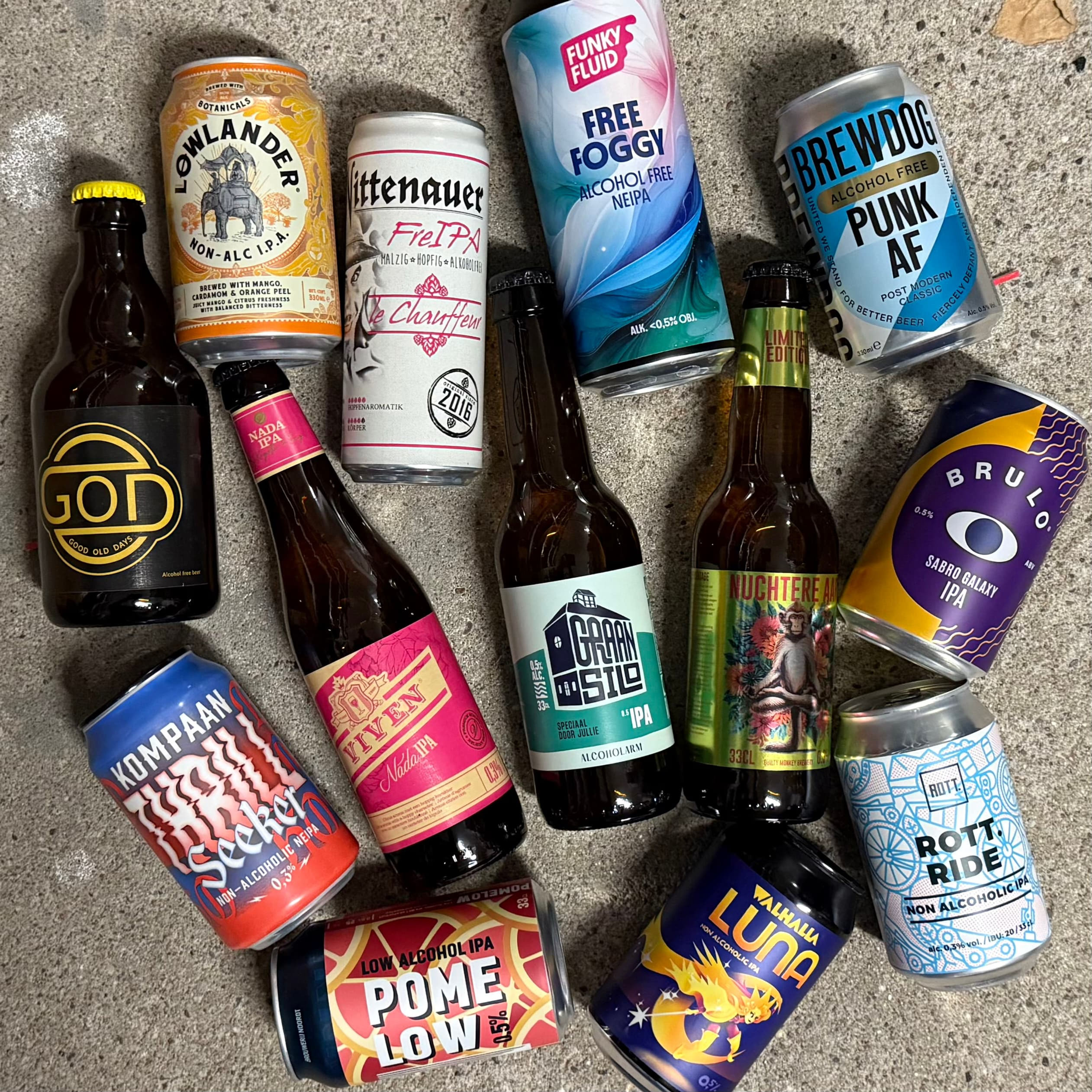 IPA alcoholvrij bierpakket  pakket