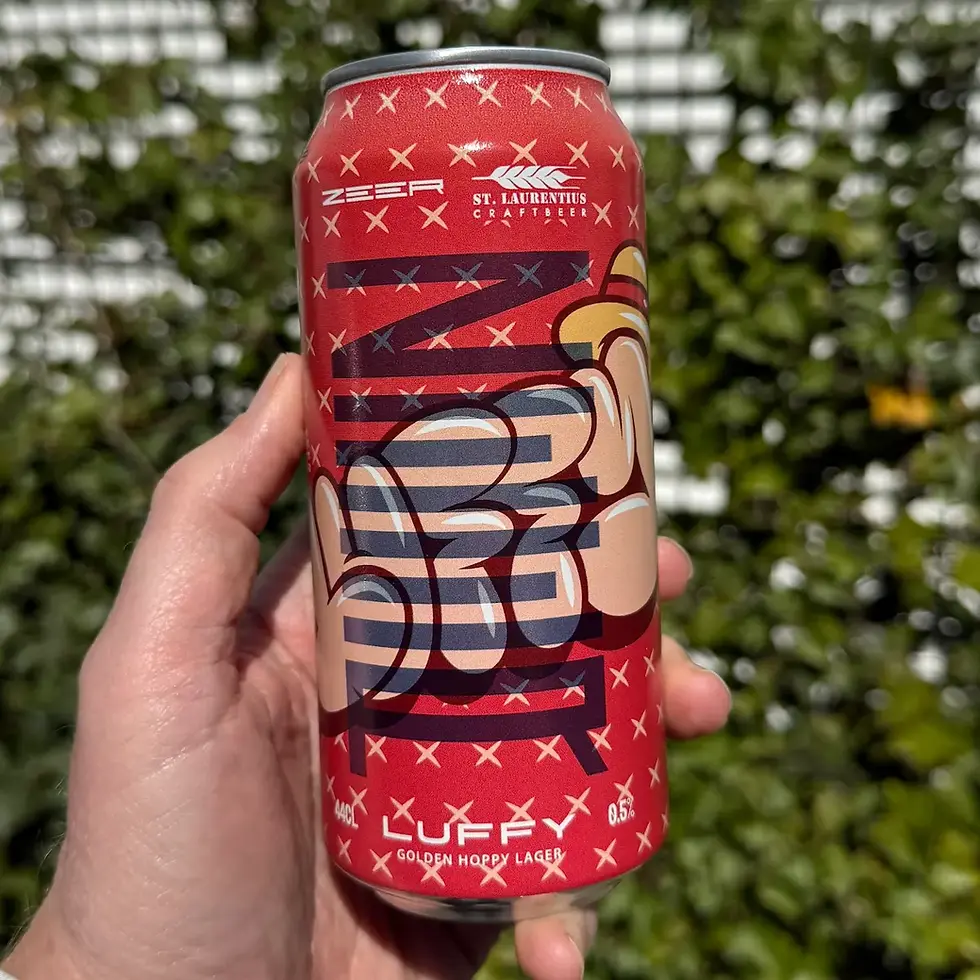 Zeer Brewing Luffy alcoholvrij bier lager