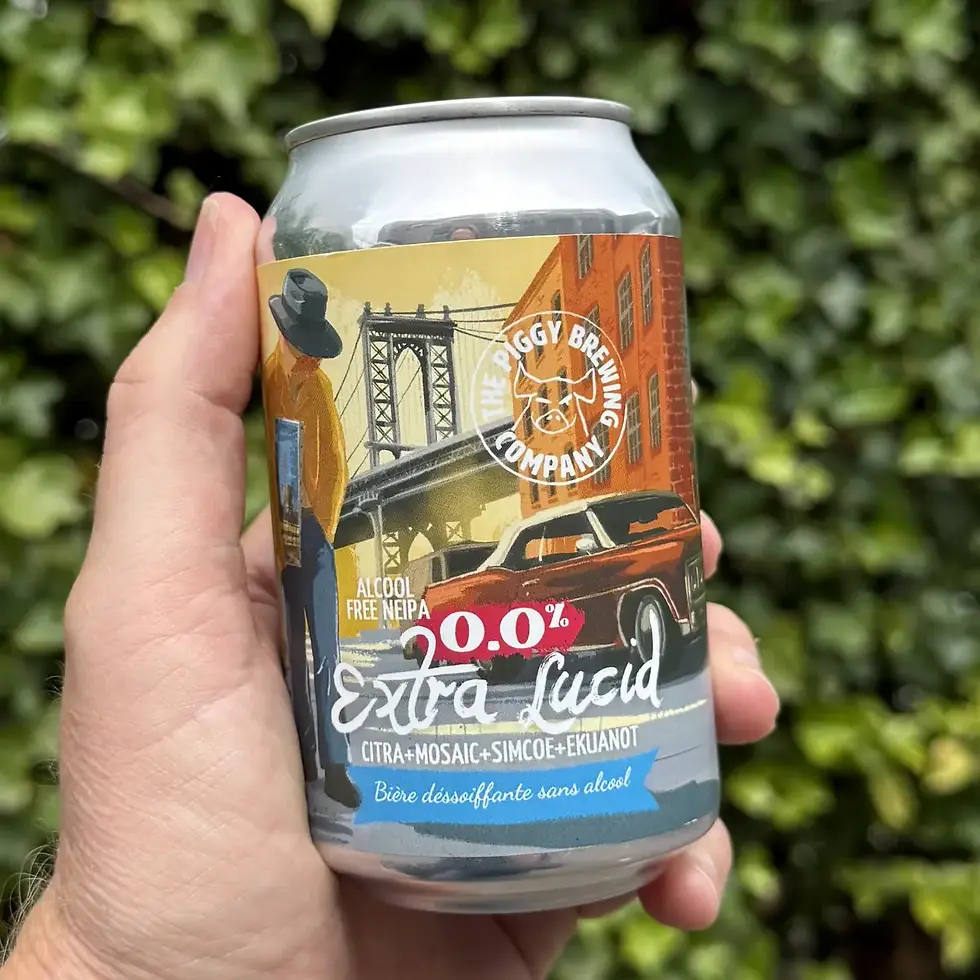 The Piggy Brewing Company Extra Lucid IPA alcoholvrij bier