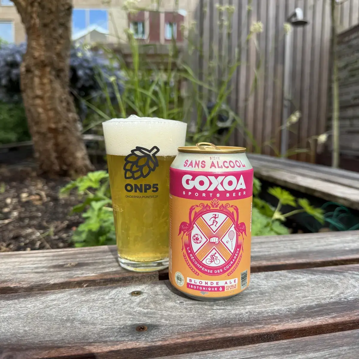Goxoa Blonde Ale alcoholvrij bier sportbier