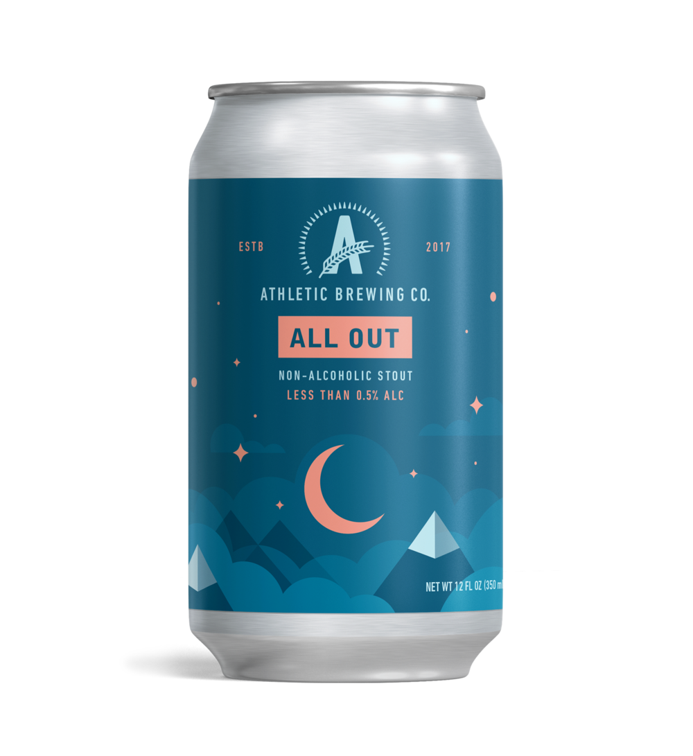 Athletic Brewing - All Out Stout 
