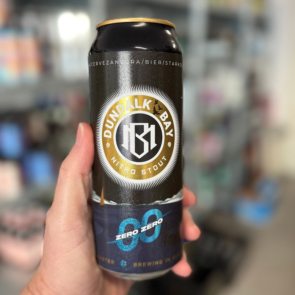 Dundalk Bay Nitro Stout Zero Zero alcoholvrij bier
