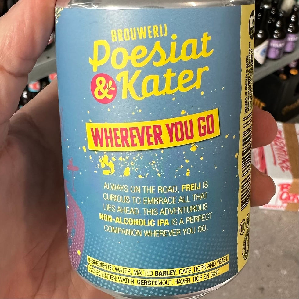 Thumbnail: Poesiat & Kater Freij non-alcoholic IPA alcoholvrij bier