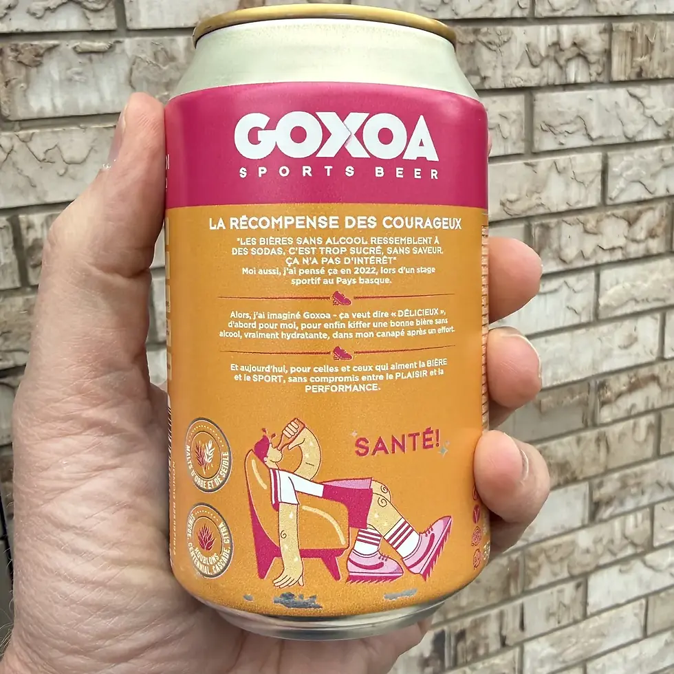 Thumbnail: Goxoa Blonde Ale alcoholvrij bier sportbier