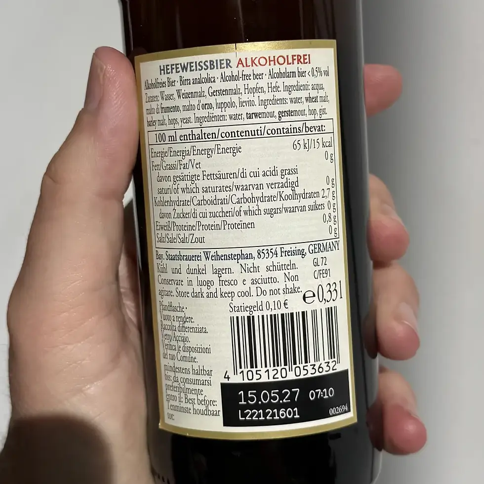 Miniaturbild: Weihenstephan Hefeweisse alcoholvrij bier weizen