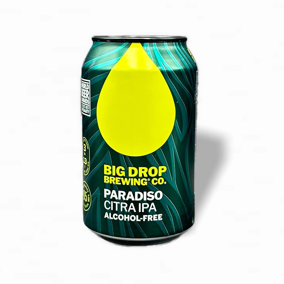 Big Drop Paradiso Citra IPA Alcoholfree alcoholvrij bier movember