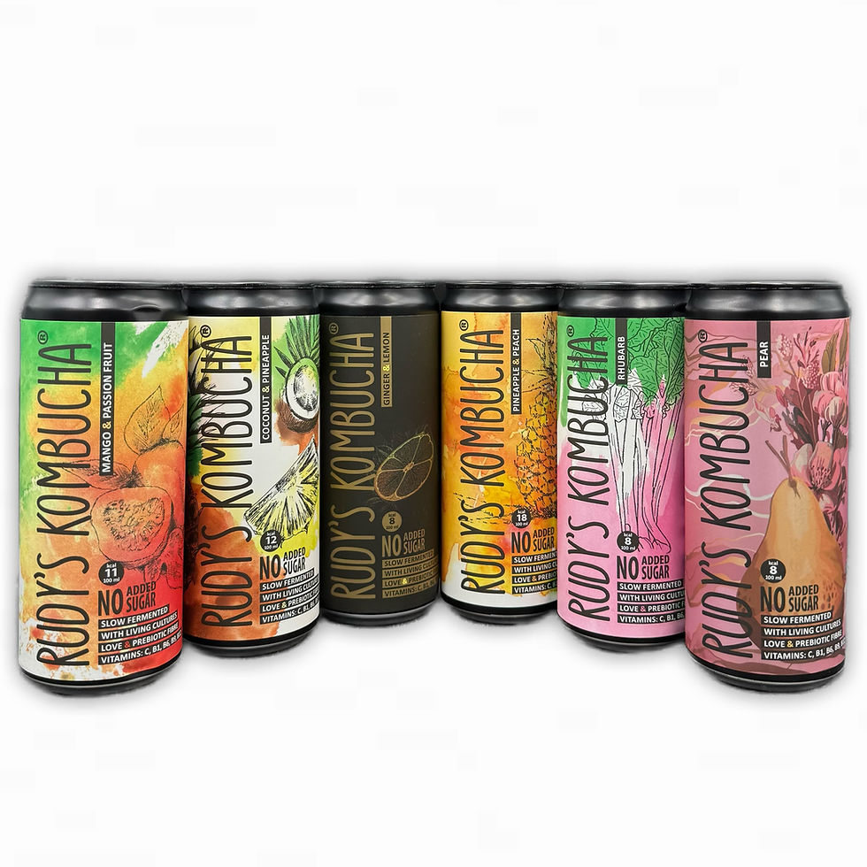 Rudy's Kombucha alcoholvrij non-alcoholic