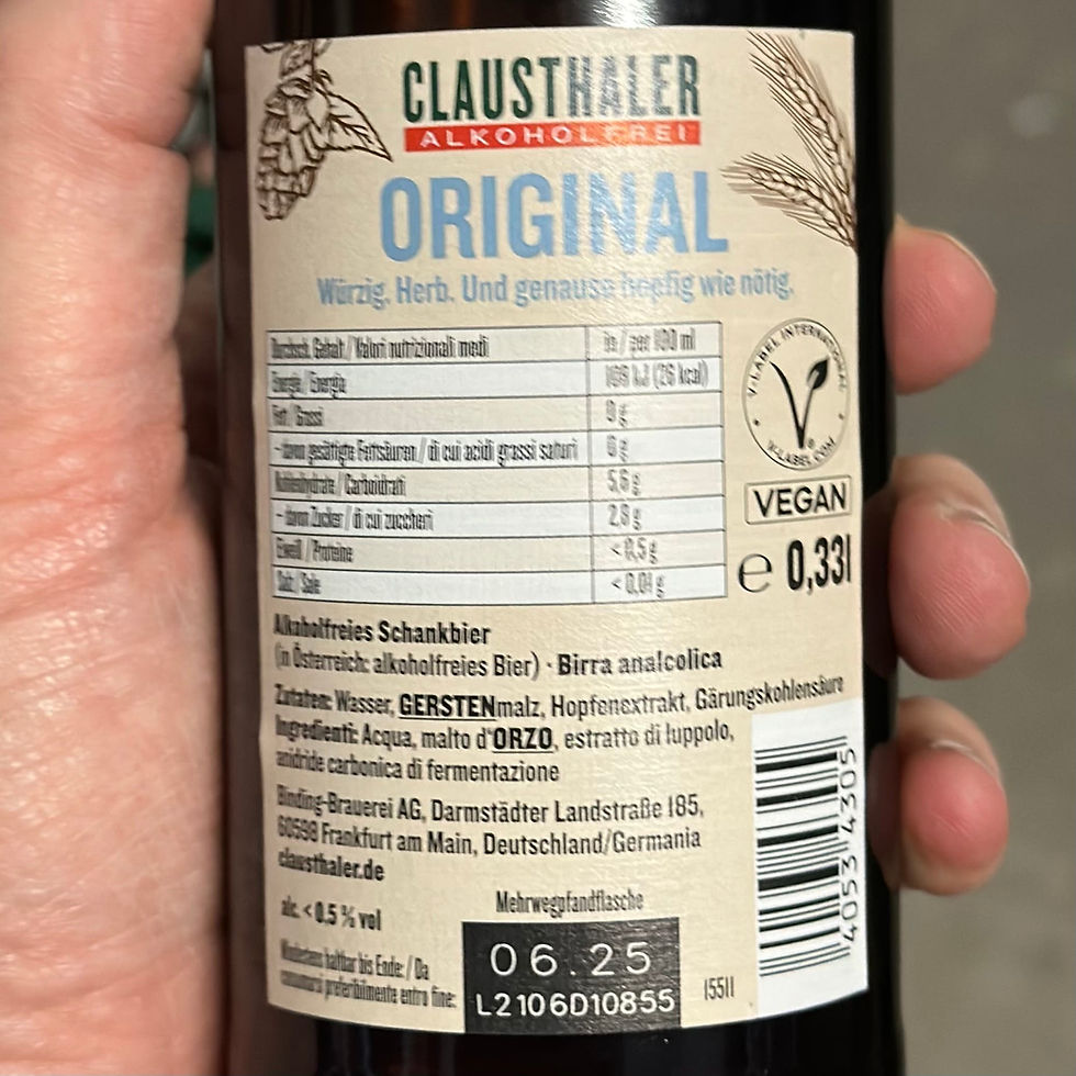 Thumbnail: Clausthaler Alcoholfrei vegan alcoholvrij bier original