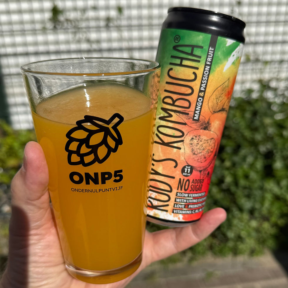 Thumbnail: Rudy's Kombucha - Mango & Passionfruit alcoholvrij non-alcoholic