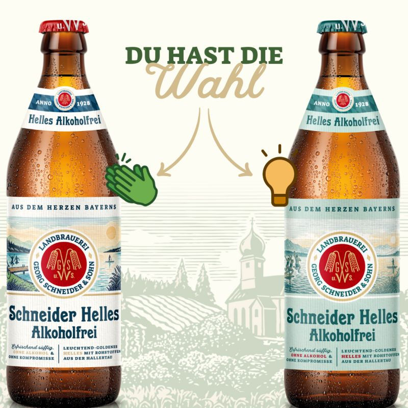 Thumbnail: Schneider - Helles Alkoholfrei alcoholvrij bier pils