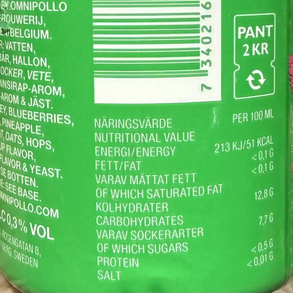 Thumbnail: Omnipollo Bianca Godfeather alcoholvrij bier lassi gose