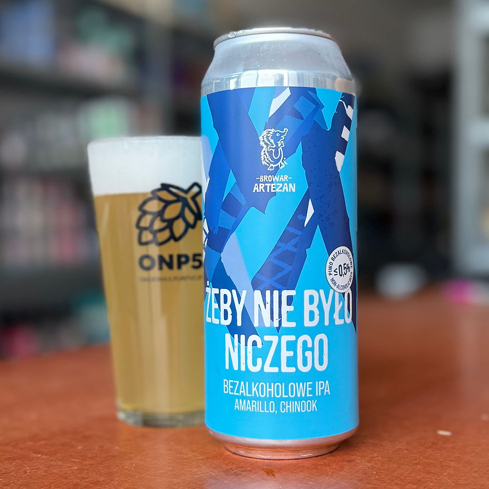 Thumbnail: Artezan - Zeby Nie Bylo Niczego alcoholvrij bier IPA