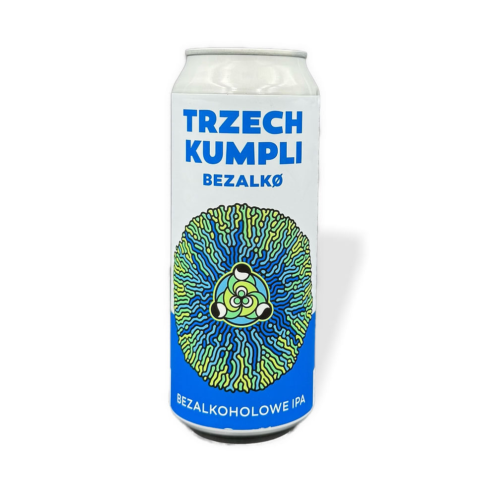 Trzech Kumpli Unplugged IPA alcoholvrij bier polen bitter
