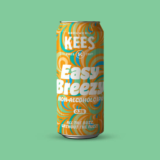 Kees Easy Breezy alcoholvrij bier ipa