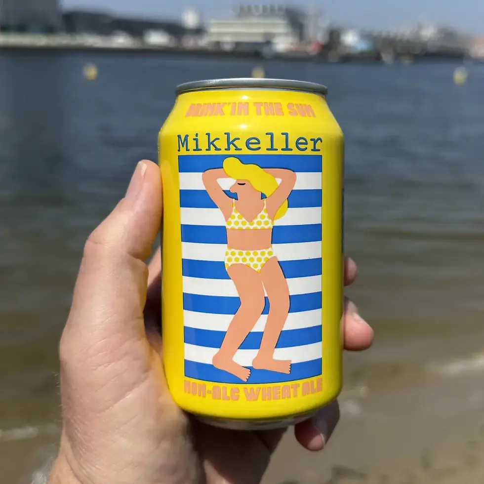 Miniaturbild: Mikkeller Drink'in the Sun drinkin alcoholvrij bier denemarken copenhagen