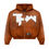Thumbnail: Fade Away Hoodie – Brown/Cream