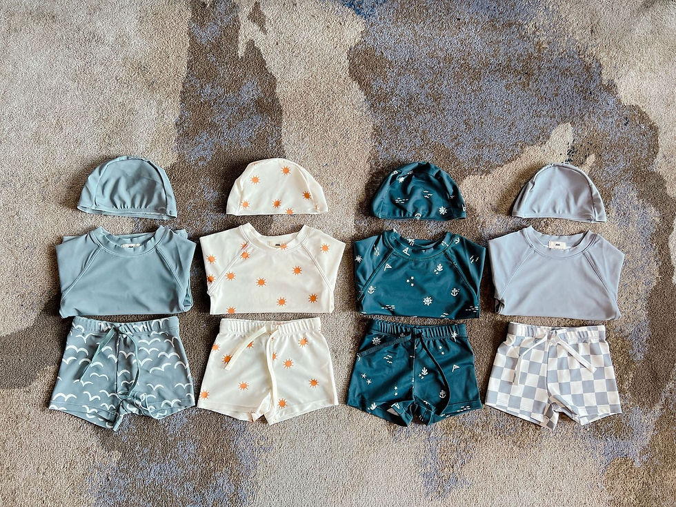 Boys Summer Swim Set