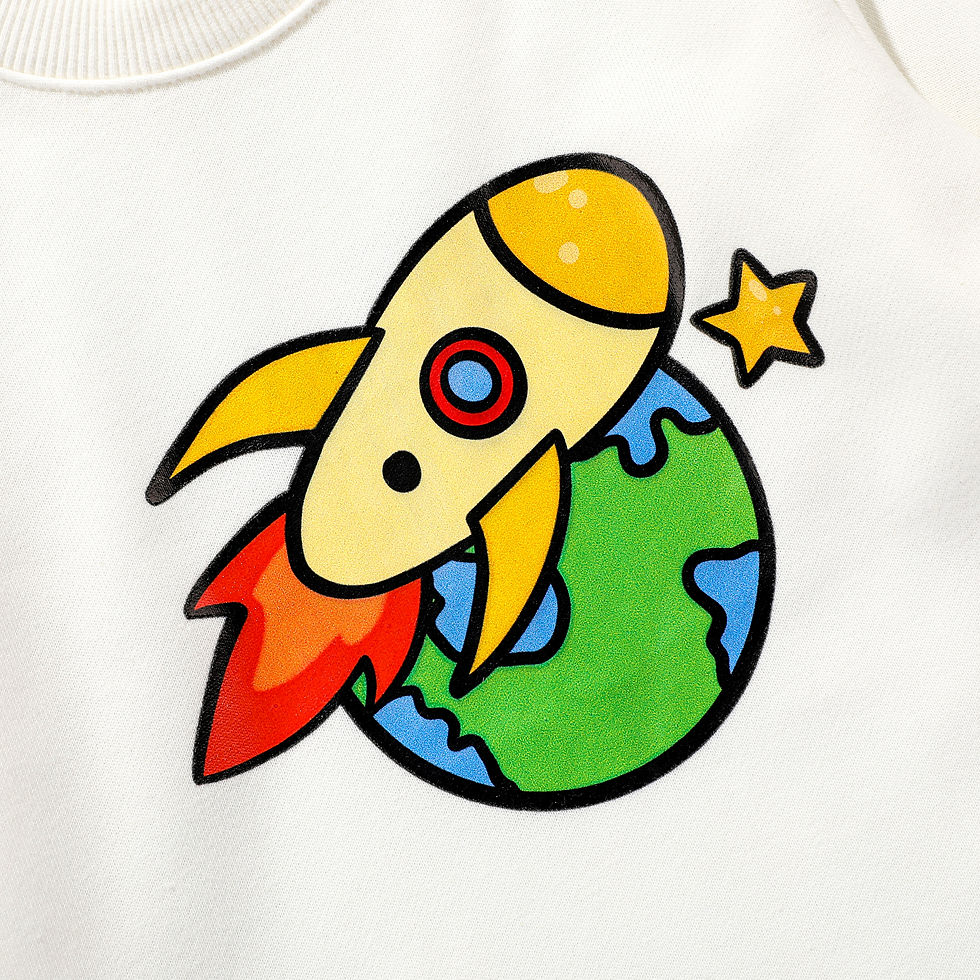 Thumbnail: White Rocket Sweatshirt