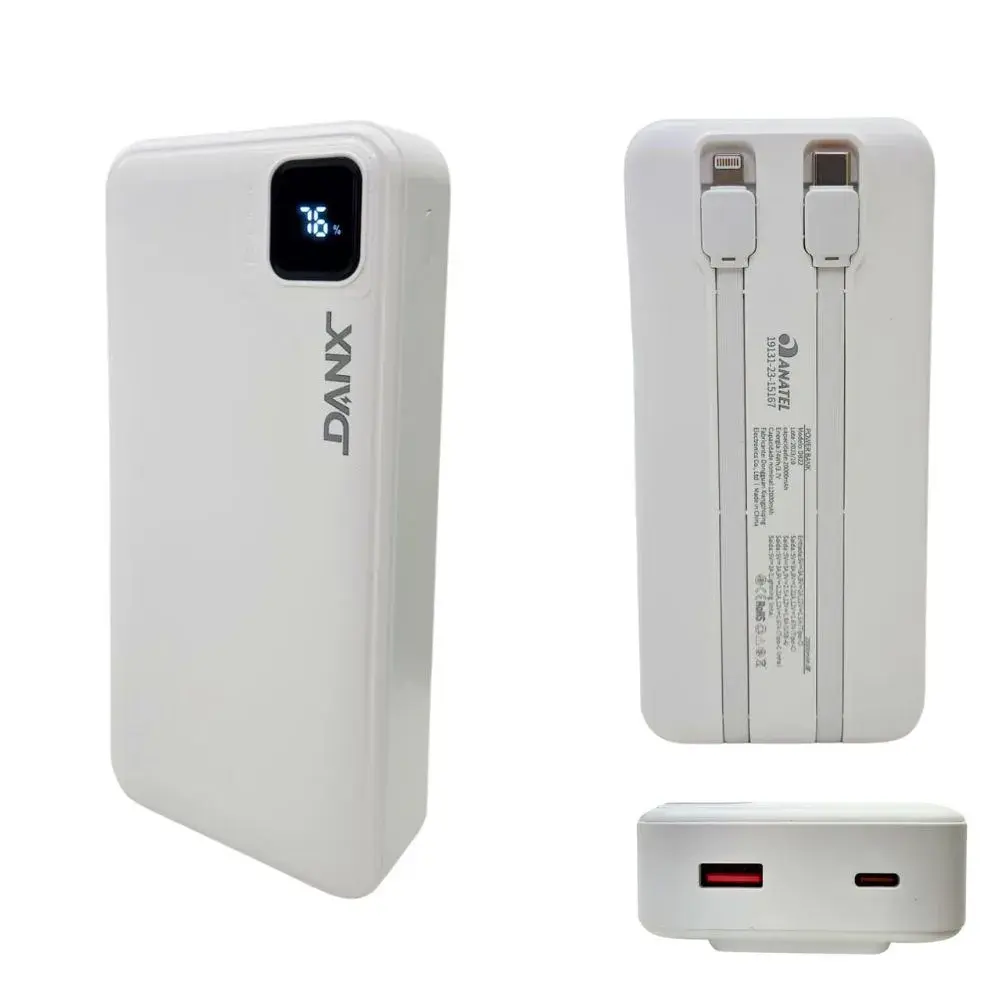 Carregador Danx Portátil Power Bank 10000mah Turbo Db21