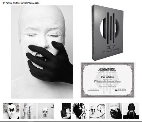 MONOVISIONS PHOTOGRAPHY AWARDS . METAMORPHOSIS PROJECT.
2ND PLACE - SERIES, CONCEPTUAL, 2017