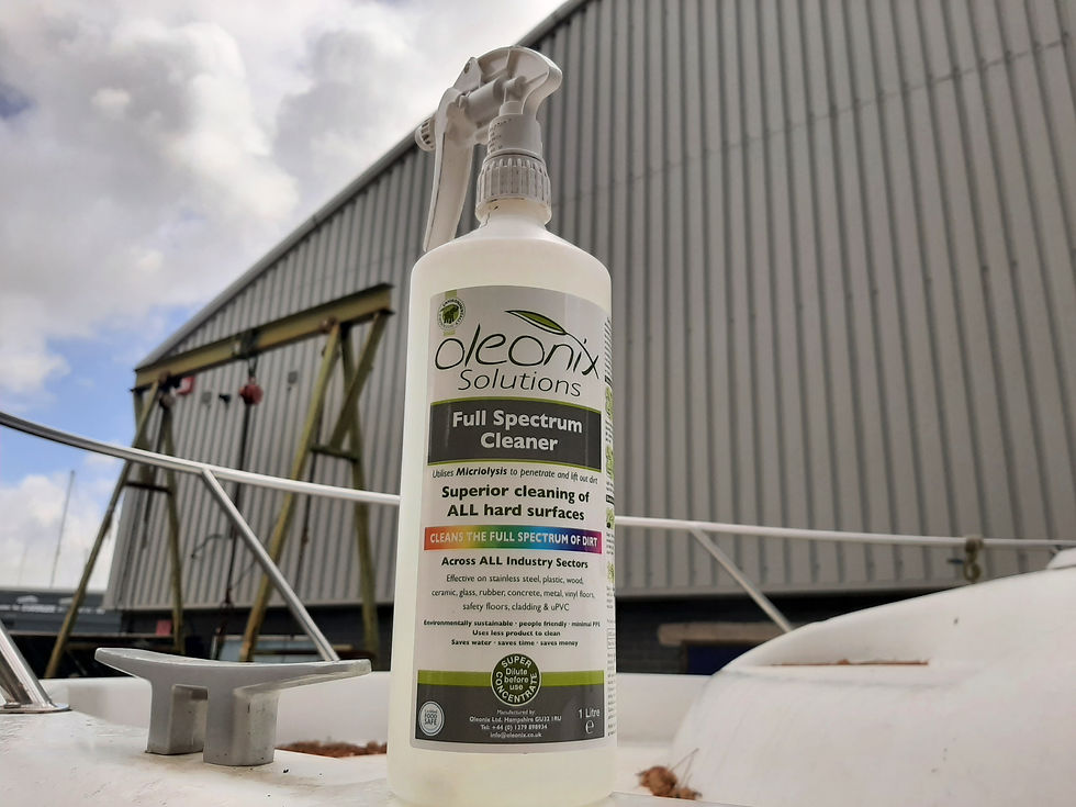 EcoFriendly Boat Cleaner Go Stock