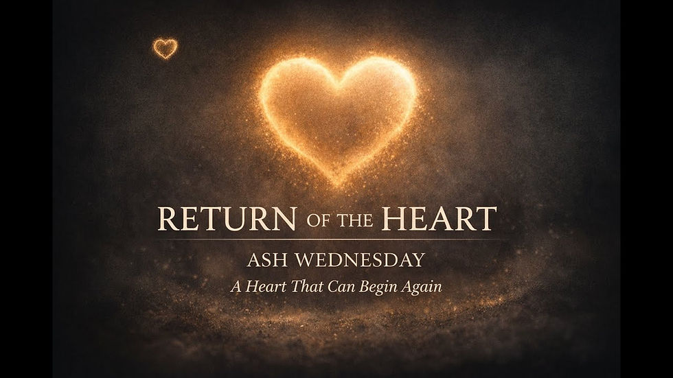 Original illustrated cover for Ash Wednesday for Kids | A Gentle Beginning of Lent Episode 1