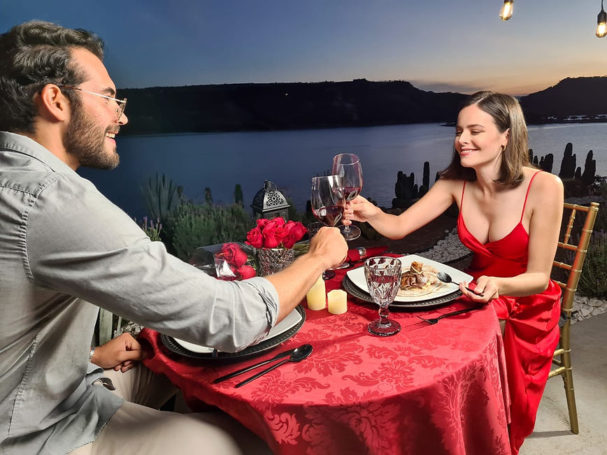 Cena romántica tzibanzá