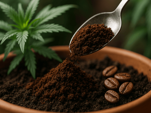 Top Organische Zusätze für Hanfpflanzen: Kaffeesatz als verstecktes Juwel