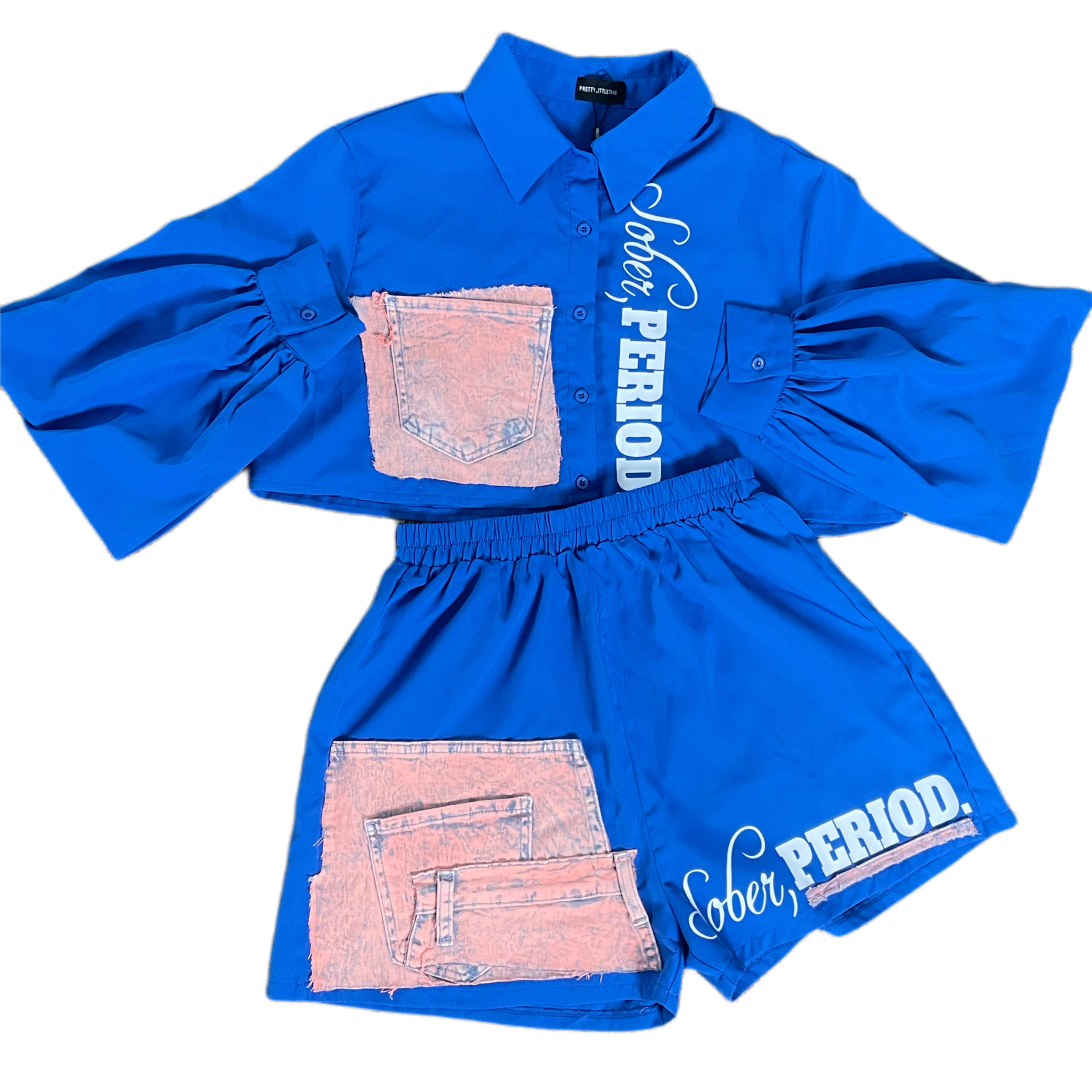 "I Never Mattered" Shorts Set