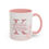 Thumbnail: Personalized Mug Customized for Teachers, Friends, Family, Coffee Lovers Pink