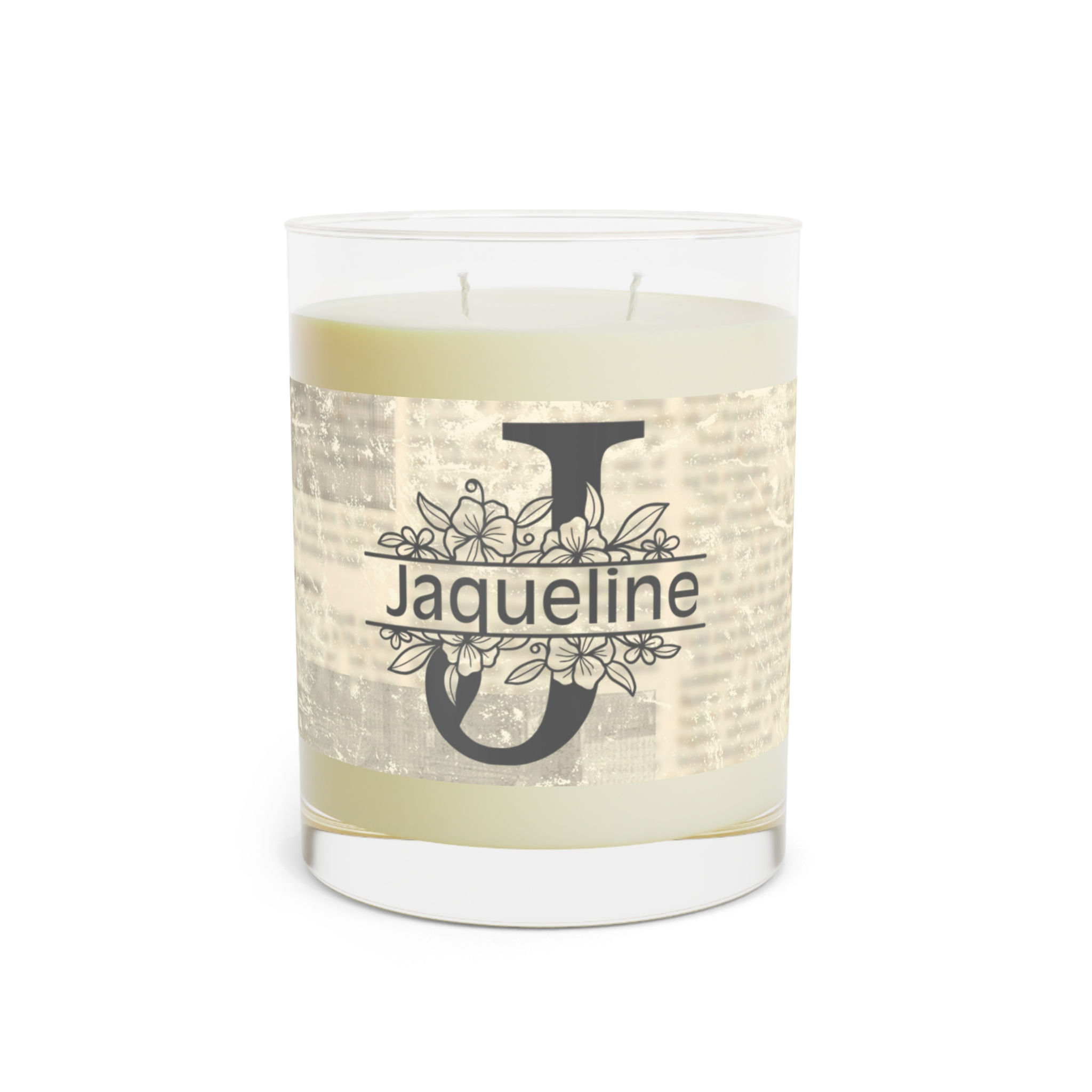 Customized Scented Candle - Personalized Unique Gift for Any Occasion Newspaper