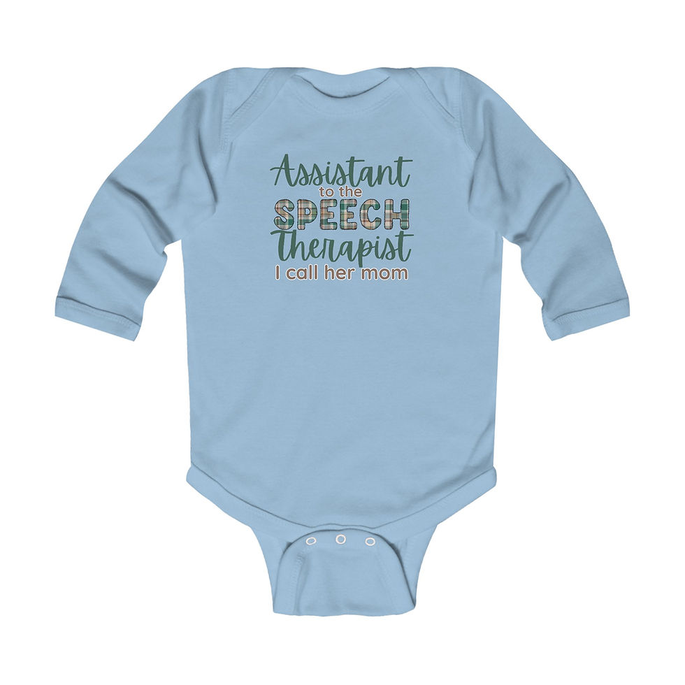 Thumbnail: Long-Sleeved Onesie for SLP’s Baby – Perfect for Future Difference Makers! Green