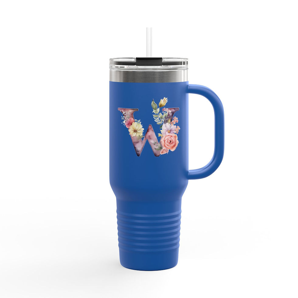 Thumbnail: Personalized Insulated Travel Tumbler Unique Custom Gift Hot and Cold Beverages