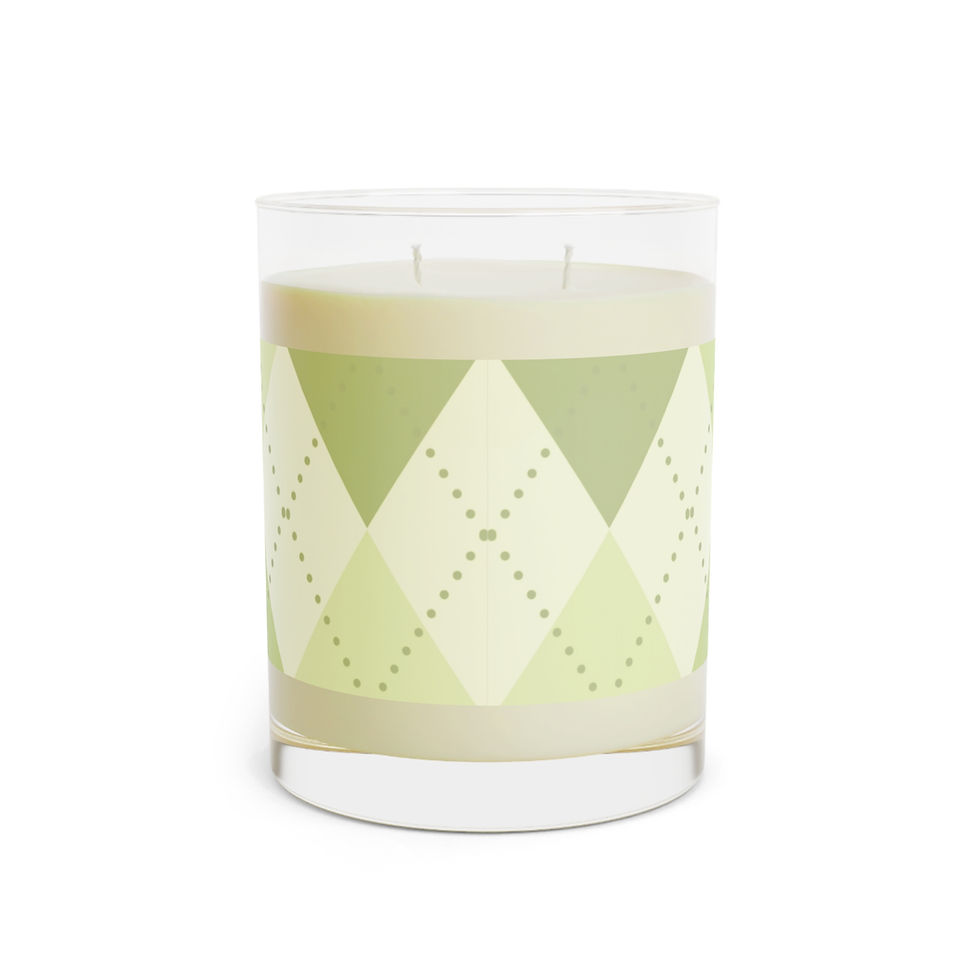 Thumbnail: Customized Scented Candle - Personalized Unique Gift for Any Occasion Green