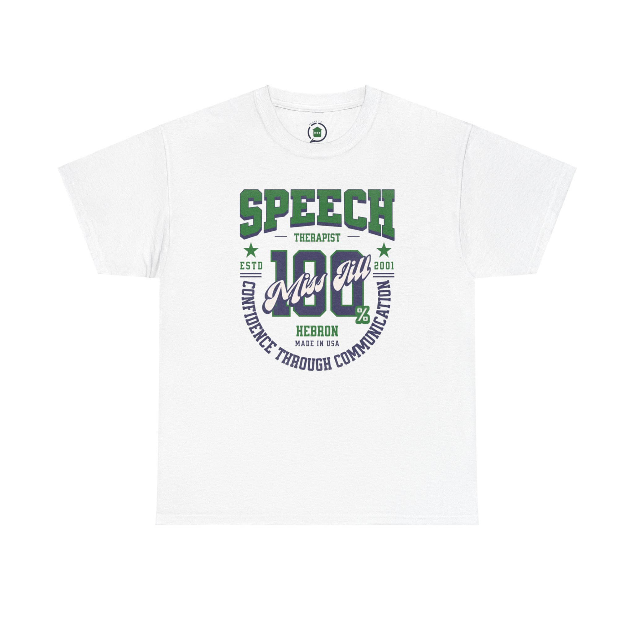 Speech Therapist Personalized Tee, Unisex T-Shirt Customized, Gift for Therapist