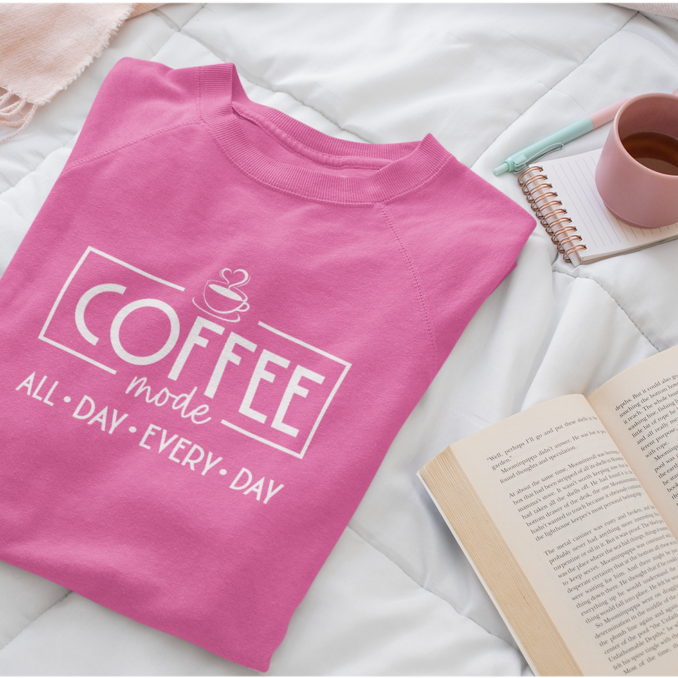 Thumbnail: Crewneck Sweatshirt | Coffee Lover | Caffeine Enthusiasts | Teachers/SLP/Parents