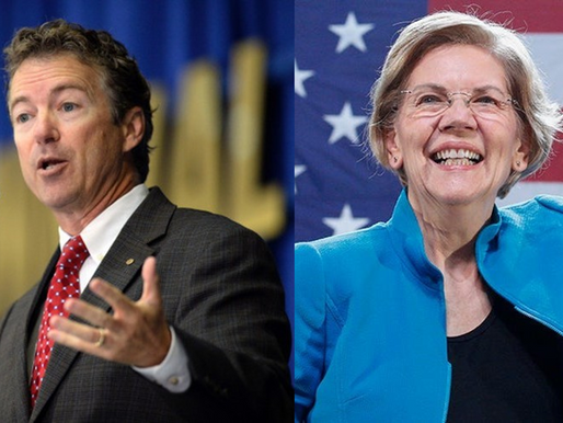 Rand Paul and Elizabeth Warren