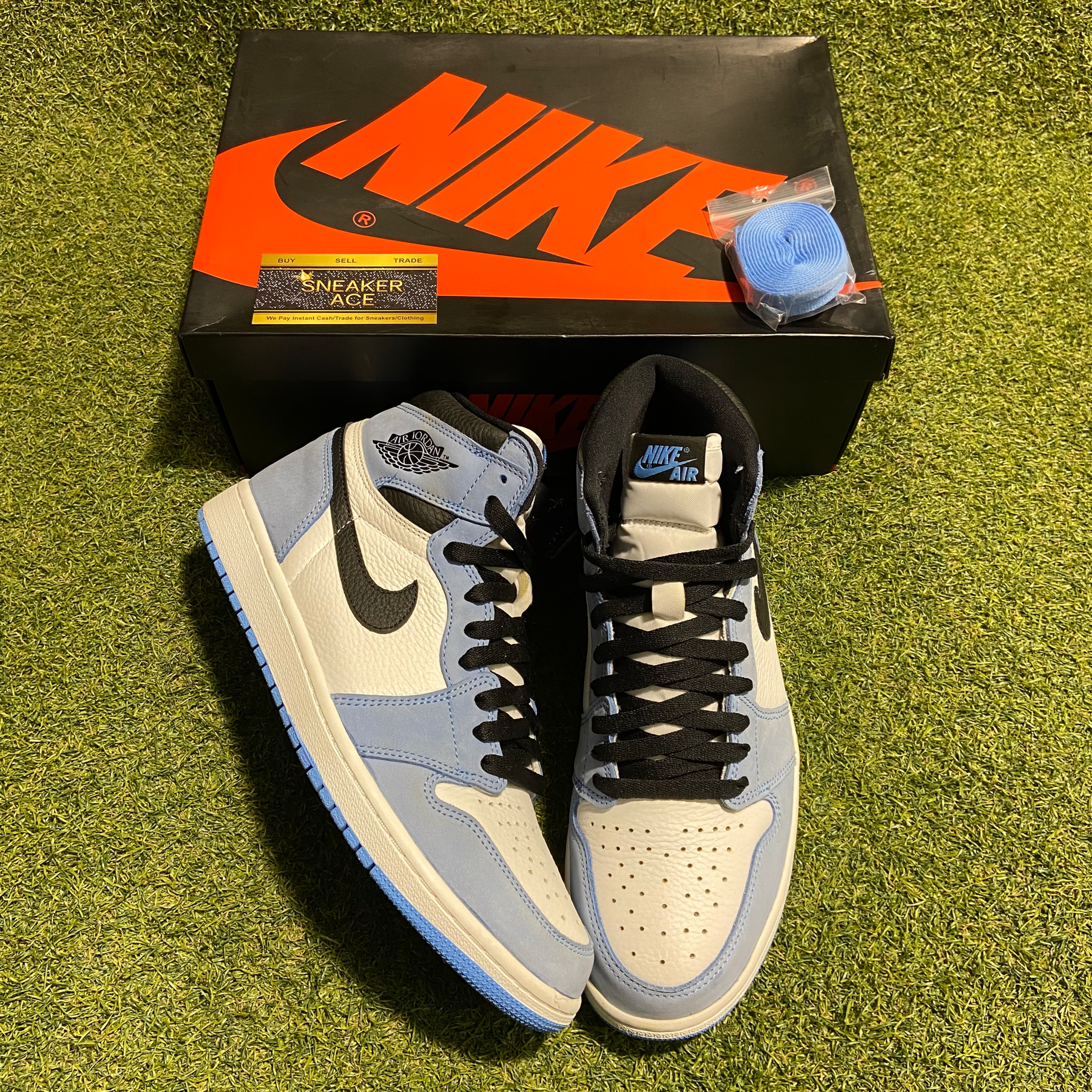 University Blue 1s: 10.5